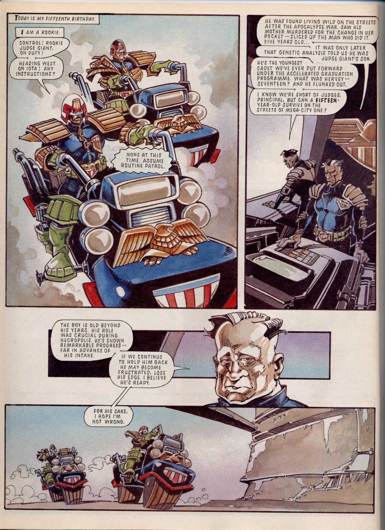 Read online Judge Dredd: The Megazine (vol. 2) comic -  Issue #50 - 6