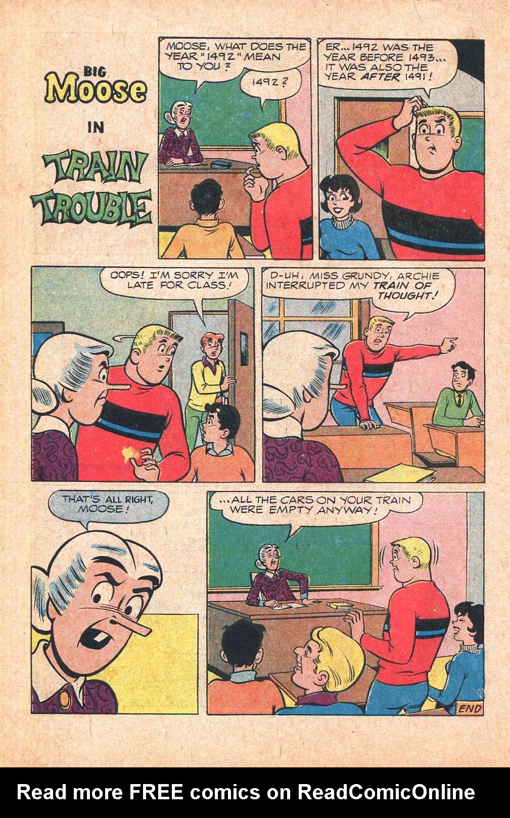 Read online Archie's Joke Book Magazine comic -  Issue #111 - 30