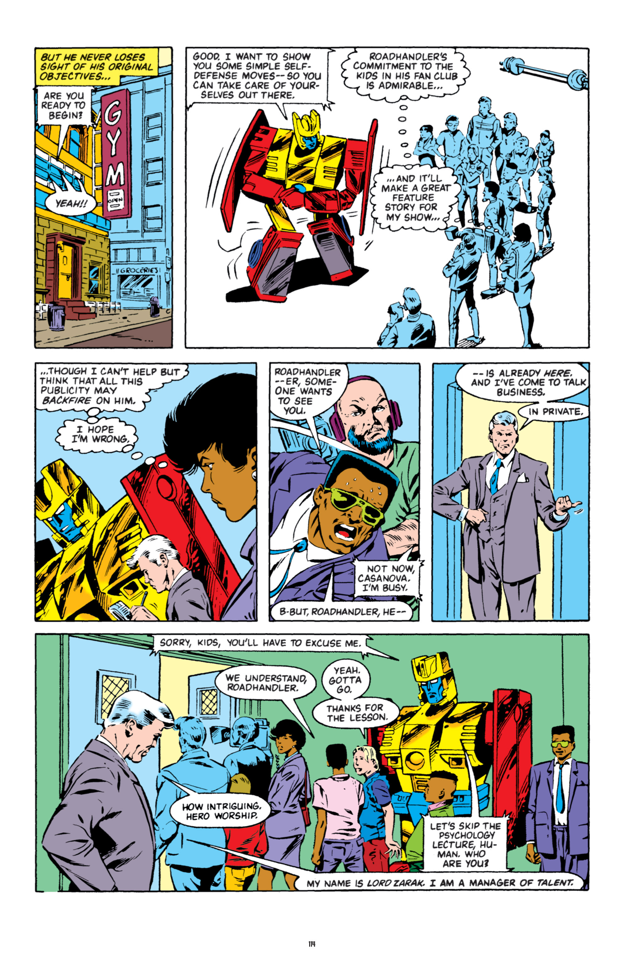 Read online The Transformers Classics comic -  Issue # TPB 5 - 115