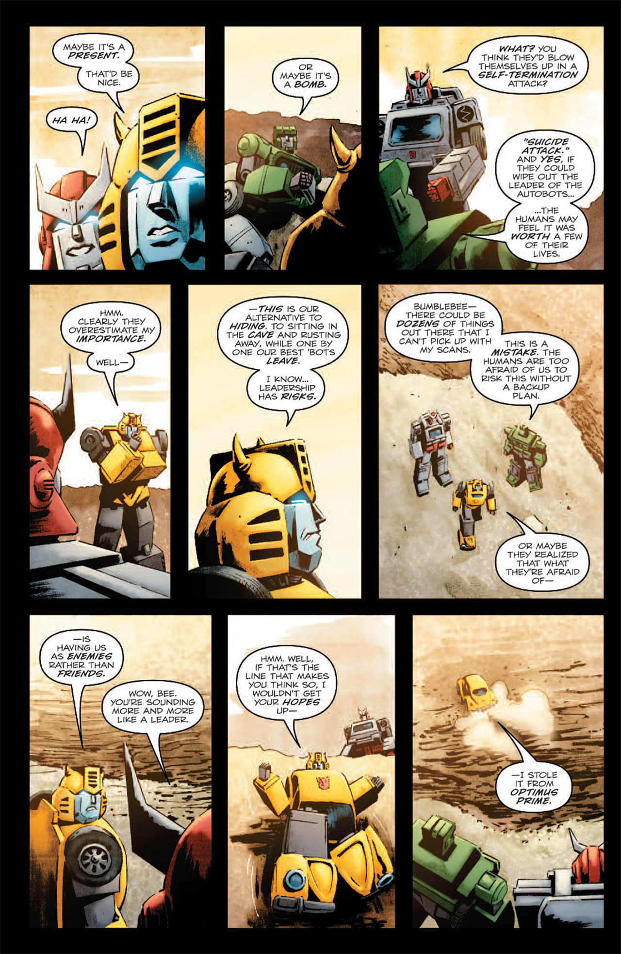 Read online The Transformers: Bumblebee comic -  Issue #1 - 17