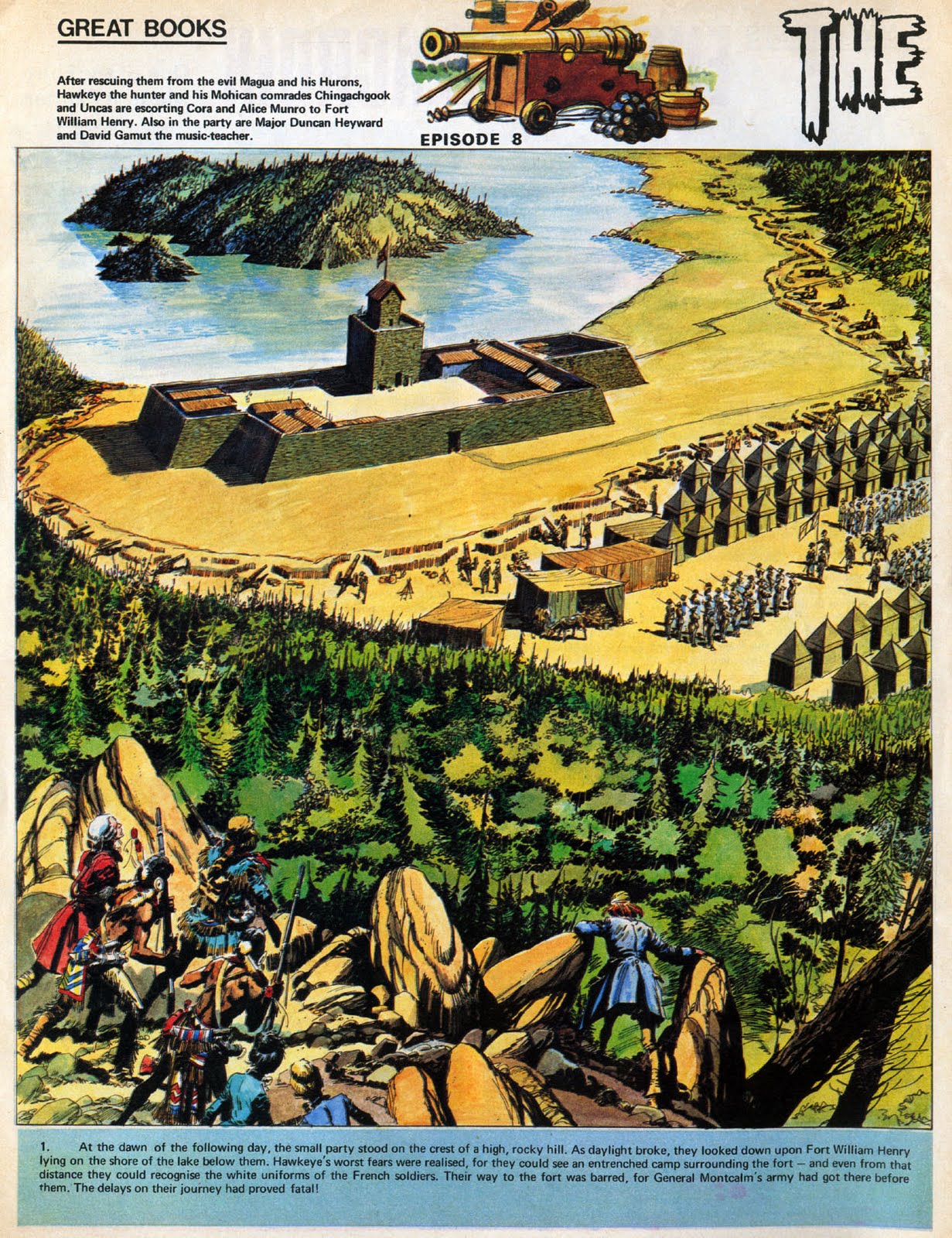 Flintlock and tomahawk 'Tell Me Why' magazine's Last of the Mohicans