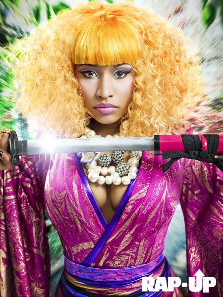 afro with Nicki+minaj+hair