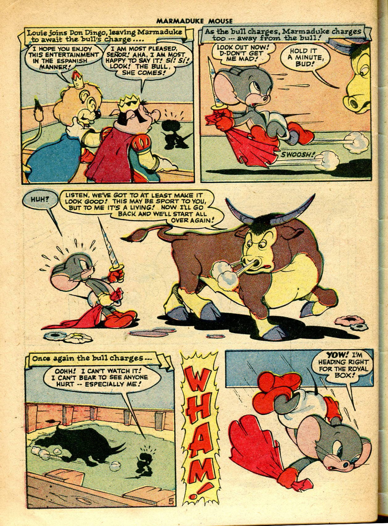 Read online Marmaduke Mouse comic -  Issue #6 - 48