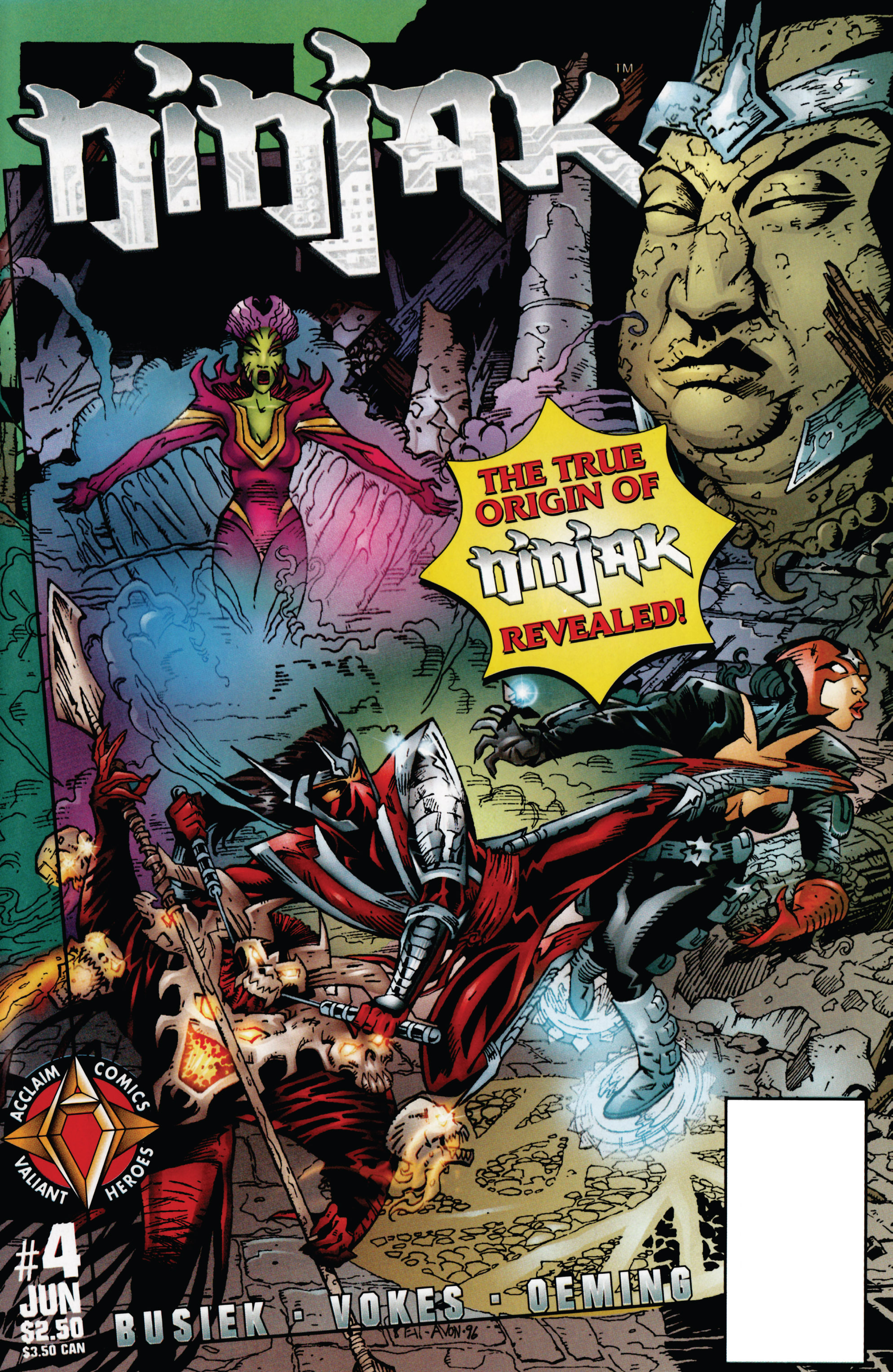Read online Ninjak (1997) comic -  Issue #4 - 1