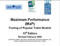 Maximum Performance Testing of Popular Toilet Models