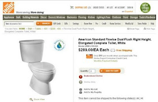 The Home Depot - American Standard Flowise Dual Flush Right Height, Elongated Complete Toilet, White