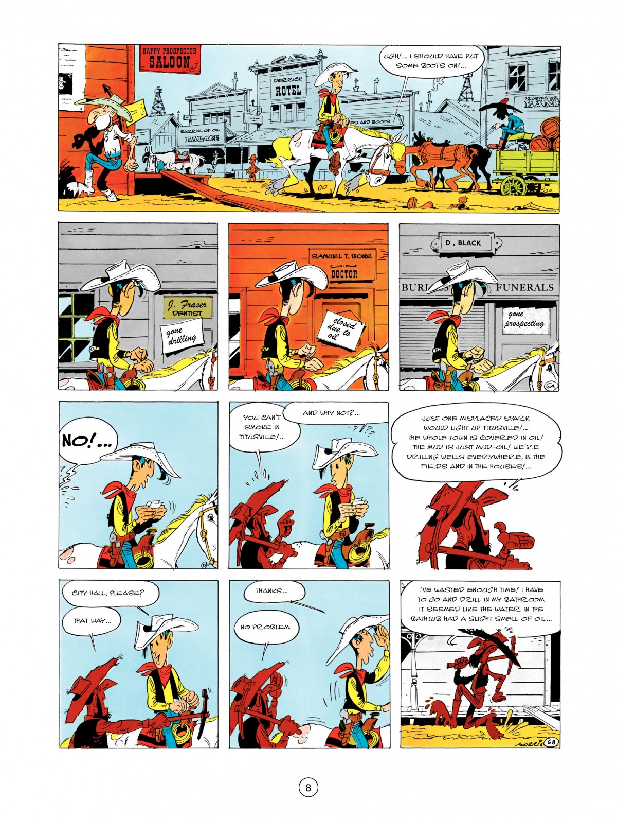 Read online A Lucky Luke Adventure comic -  Issue #5 - 10