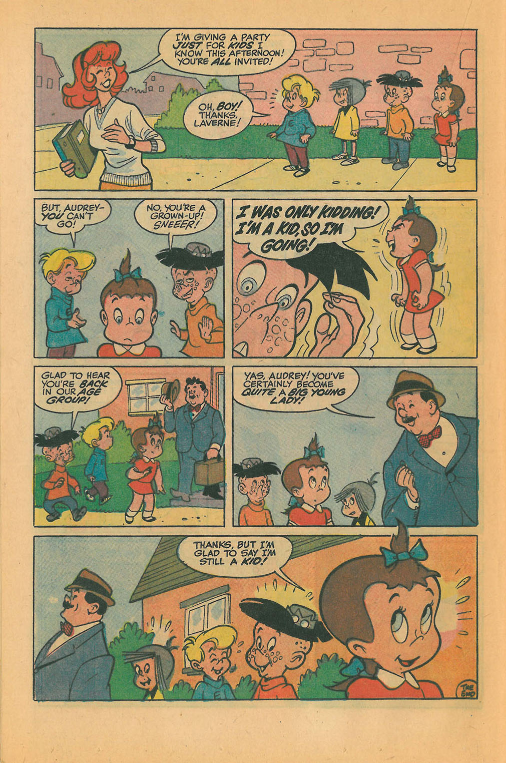 Read online Little Audrey And Melvin comic -  Issue #36 - 16
