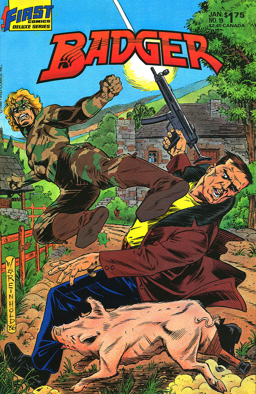 Read online The Badger comic -  Issue #19 - 1