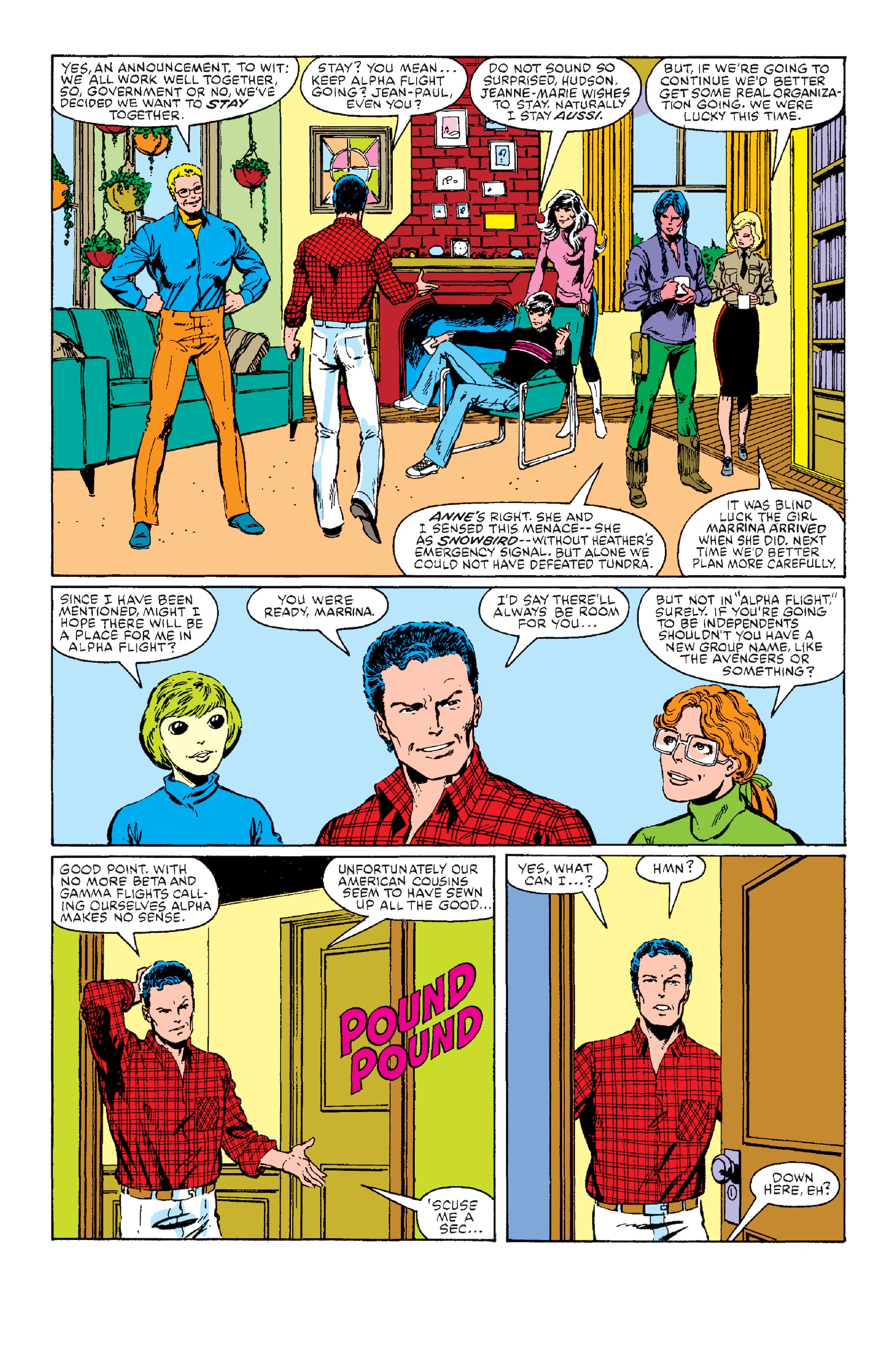 Read online Alpha Flight (1983) comic -  Issue # _Facsimile Edition 1 - 45