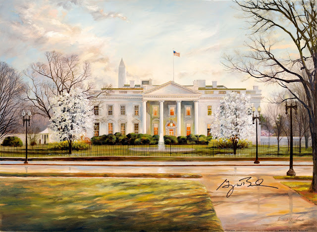 Twilight at the White House
