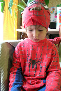 Spiderman à la varicelle