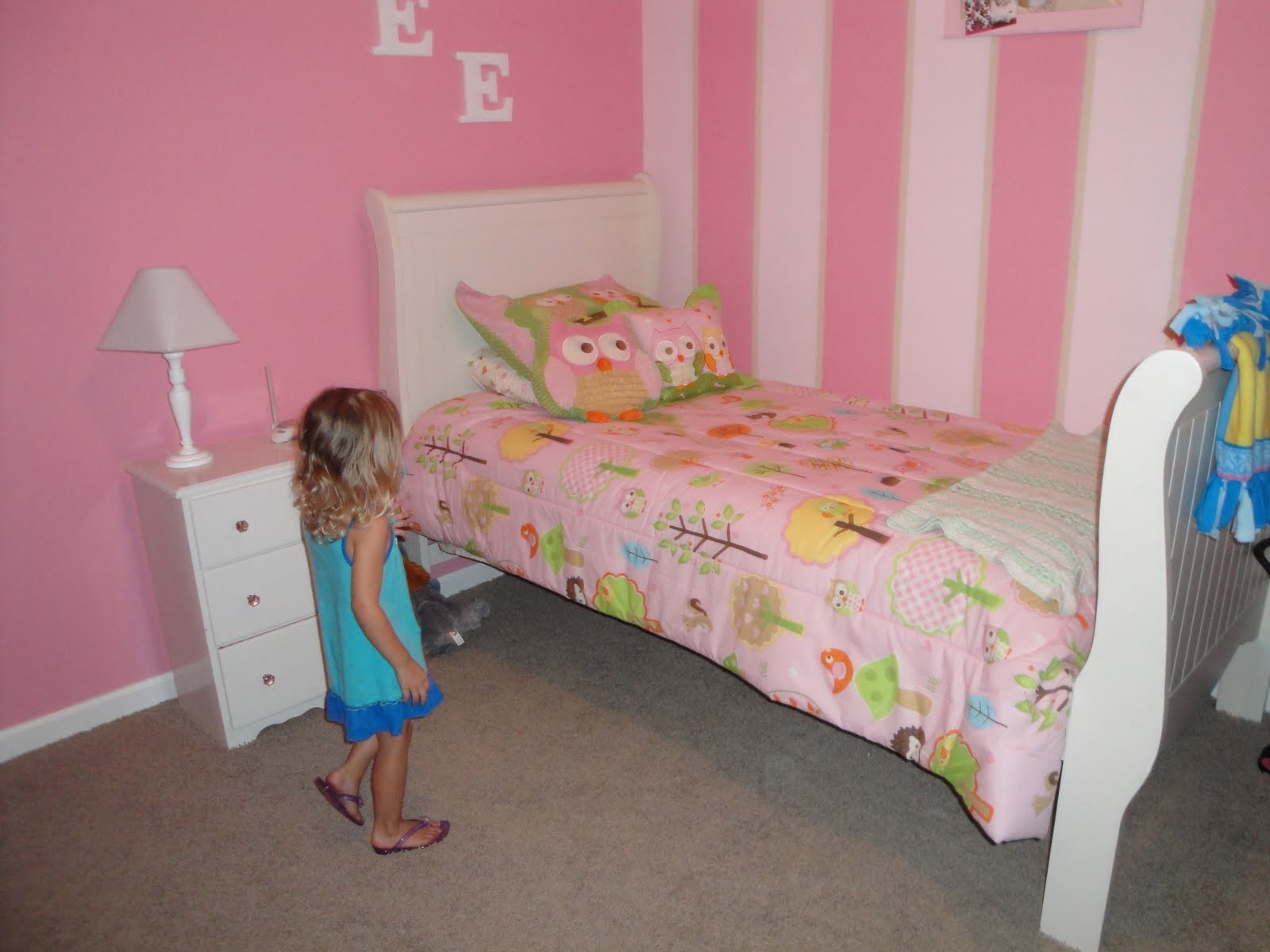 Our Angel Big girl bed for Baylee
