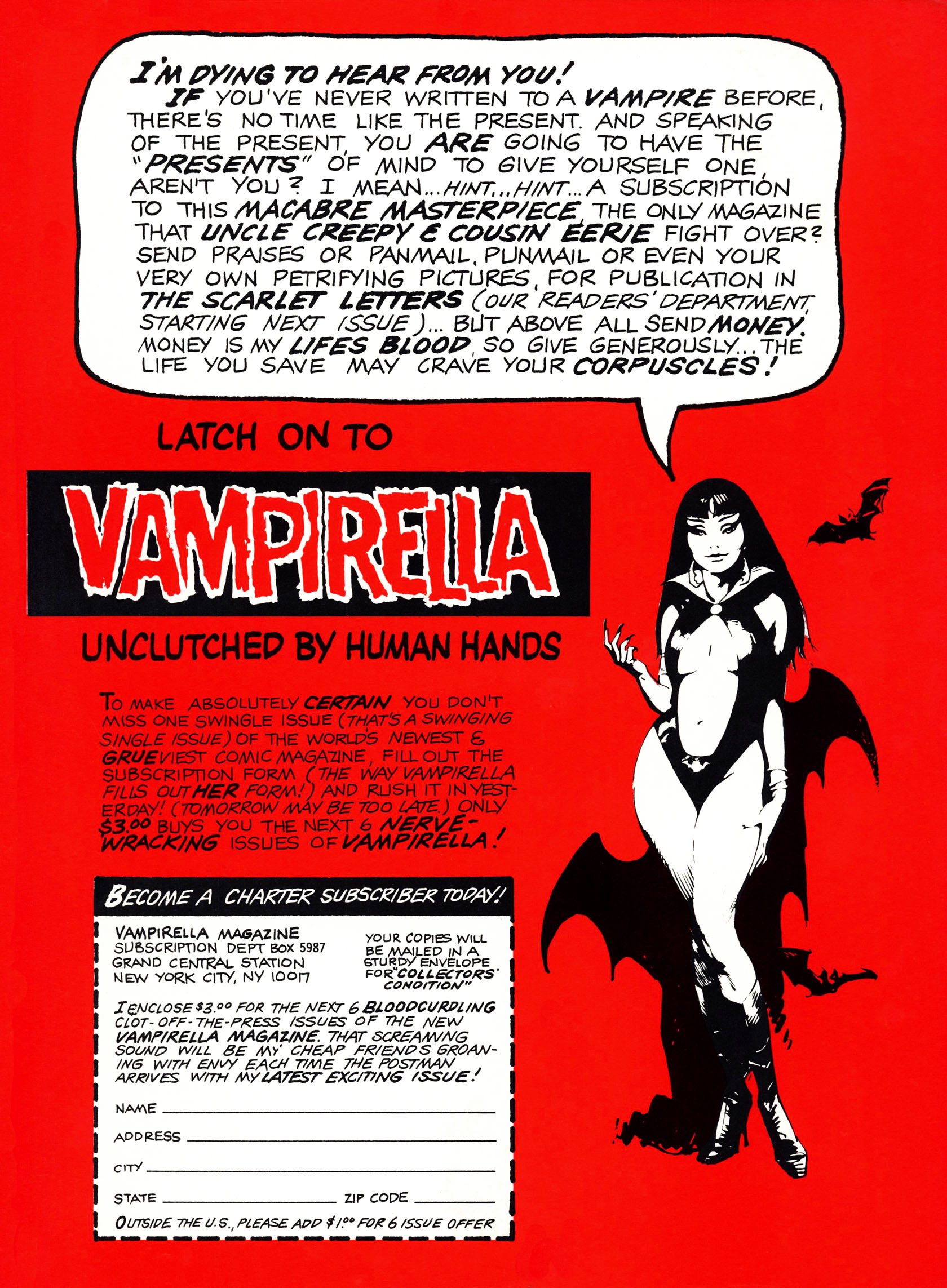 Read online Vampirella (1969) comic -  Issue #1 - 65