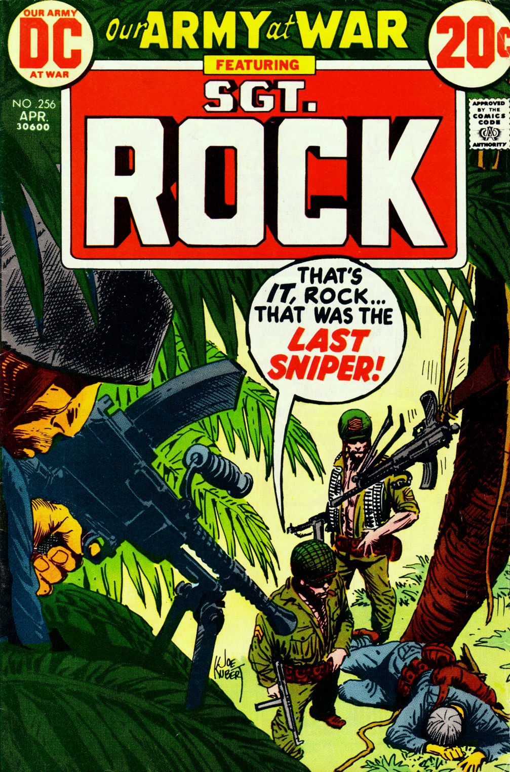 Read online Our Army at War (1952) comic -  Issue #256 - 1