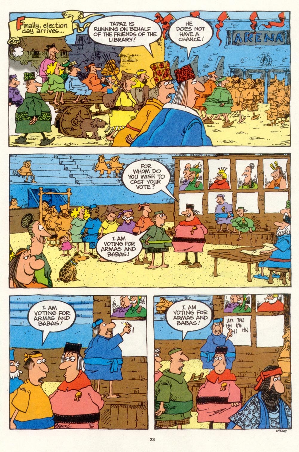 Read online Sergio Aragonés Groo the Wanderer comic -  Issue #108 - 25