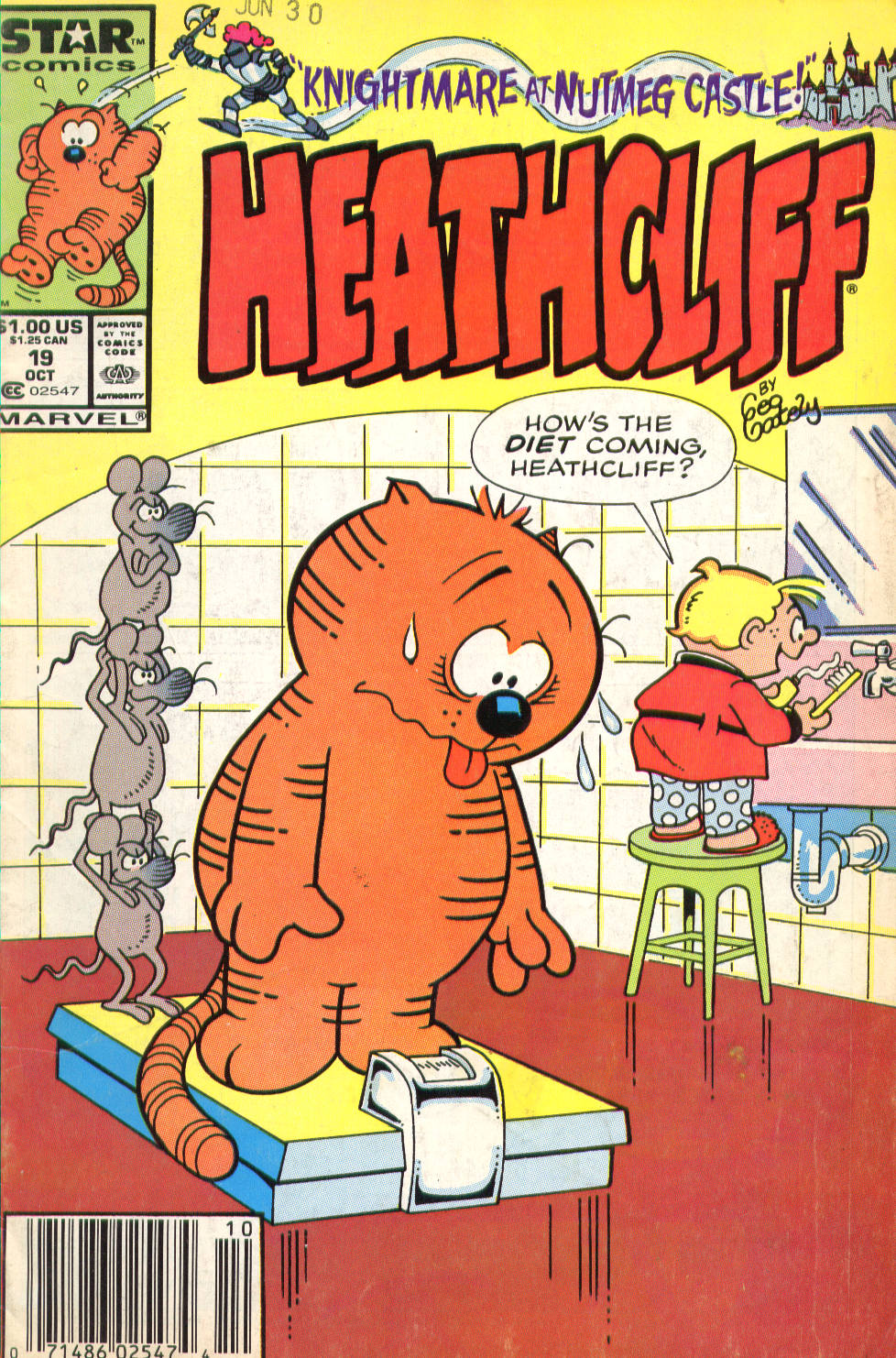 Read online Heathcliff comic -  Issue #19 - 1