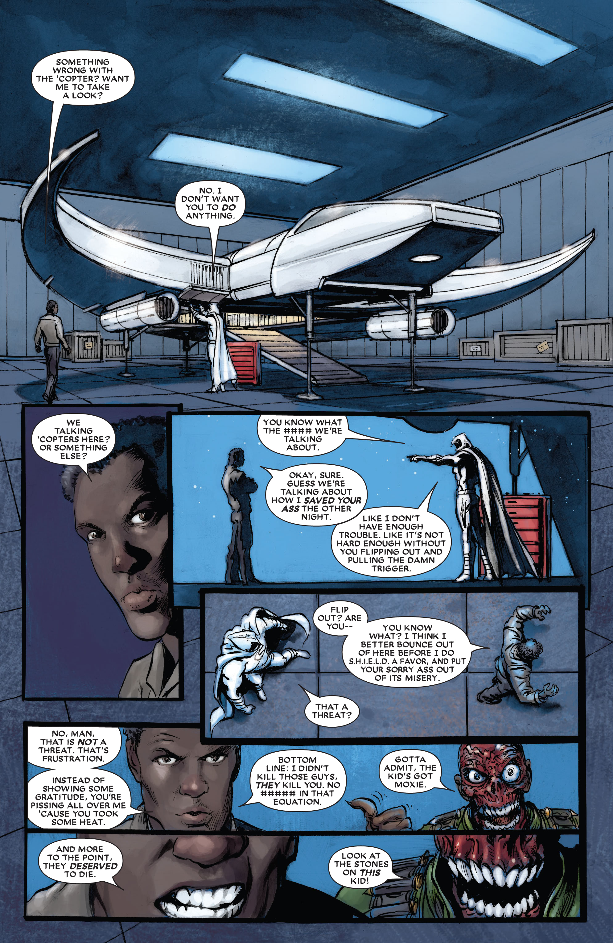 Read online Moon Knight by Huston, Benson & Hurwitz Omnibus comic -  Issue # TPB (Part 5) - 83