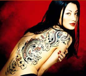 Sexy Japanese Tattoos Gallery