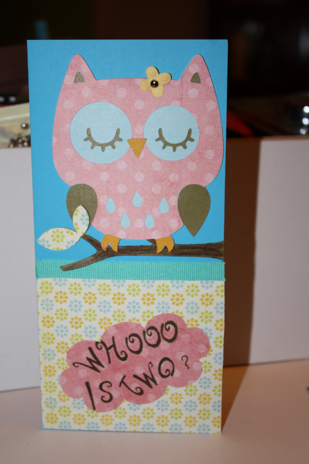 sallie sweet sewing and cricut crafts birthday card for