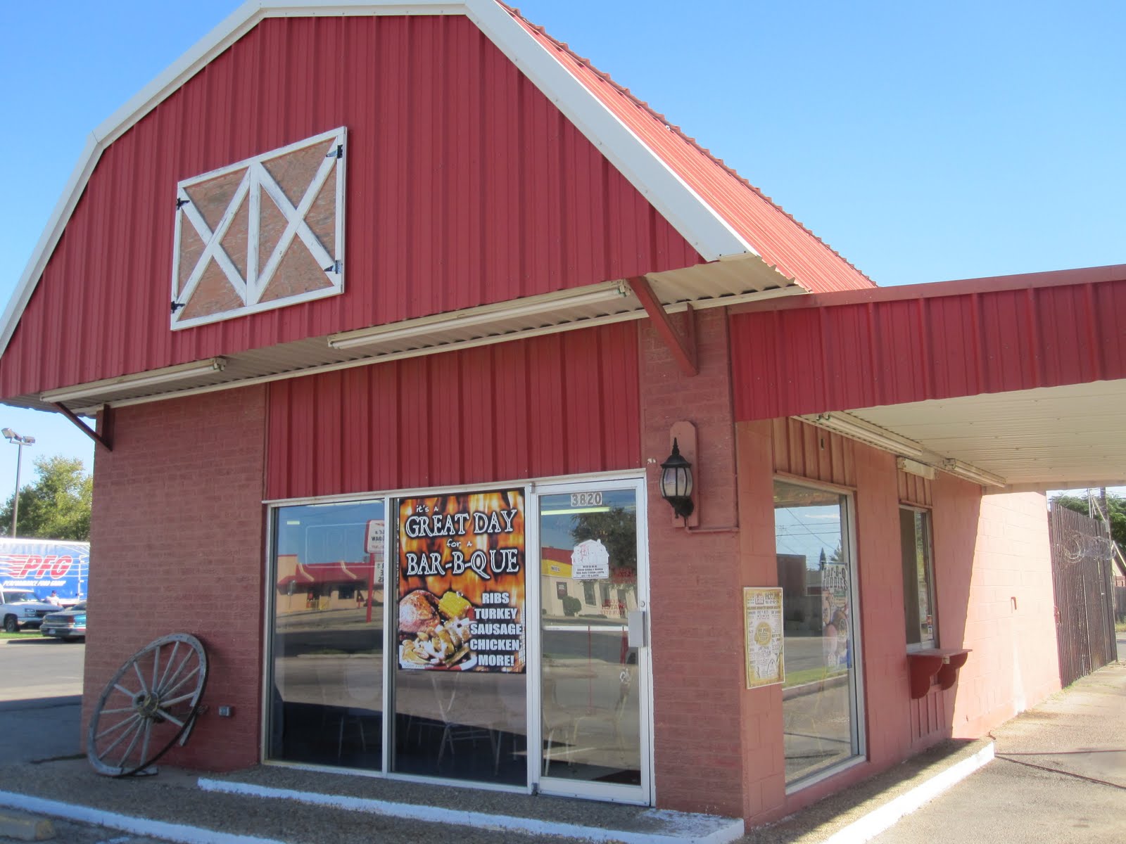 Man Up Tales of Texas BBQ™ Turkey at BarBQ Barn (Odessa, TX)