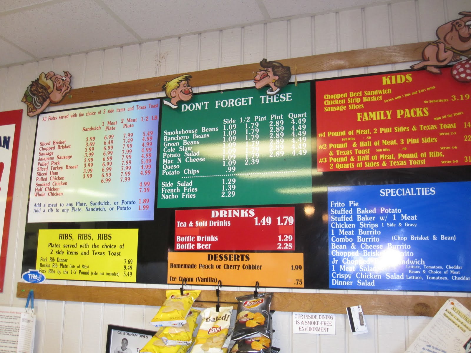 Man Up Tales of Texas BBQ™ The rest from Rockin' Q Smokehouse (Odessa