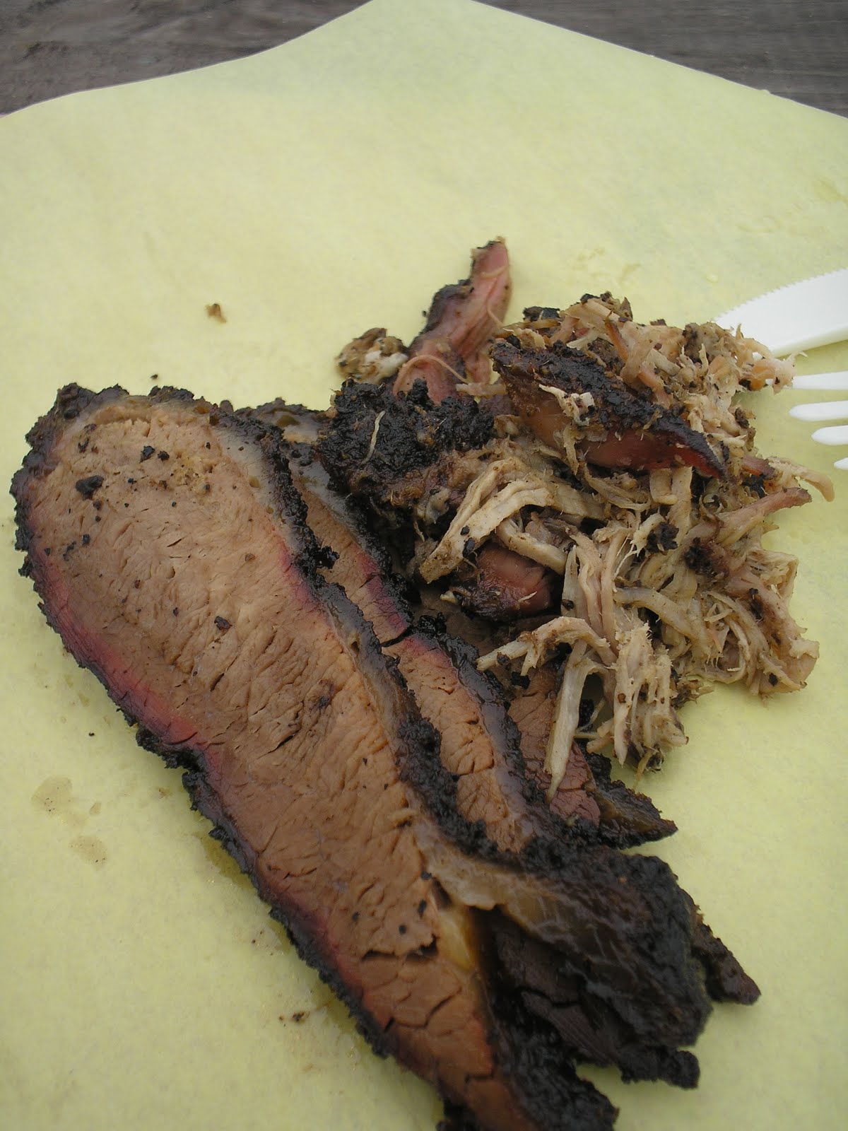 Man Up Tales of Texas BBQ™ Franklin Barbecue brisket up for grabs!