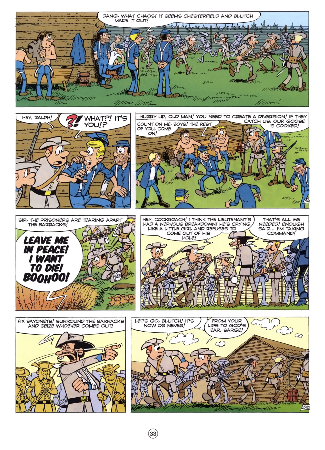 Read online The Bluecoats comic -  Issue #1 - 34