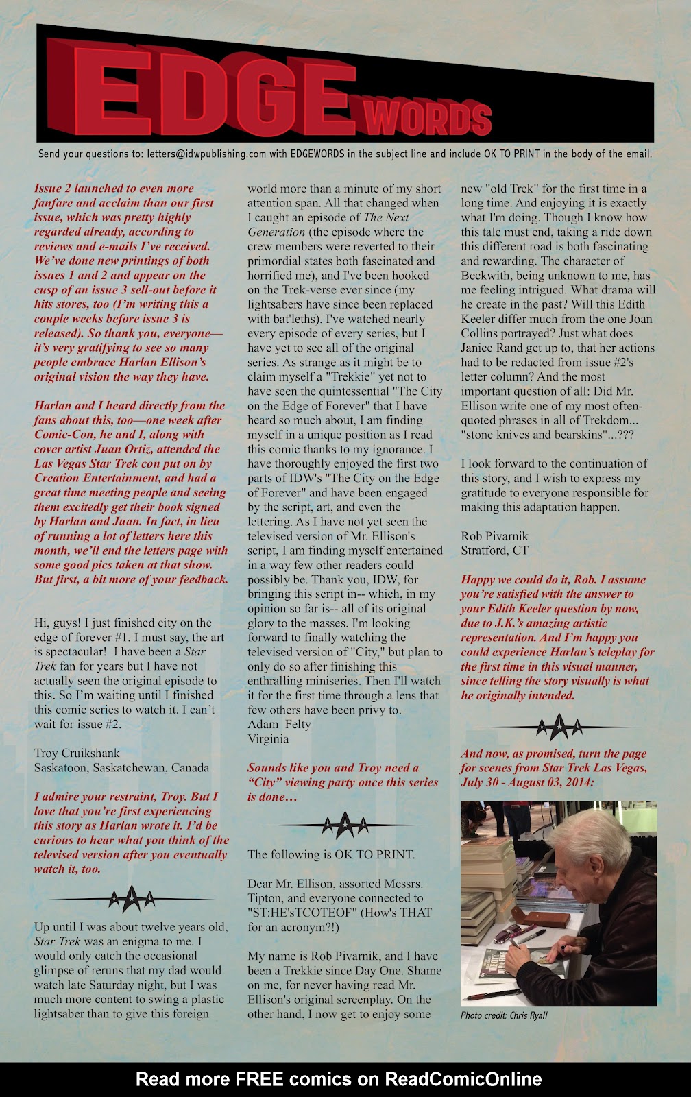 Star Trek: Harlan Ellison's Original The City on the Edge of Forever Teleplay issue 4 - Page 23