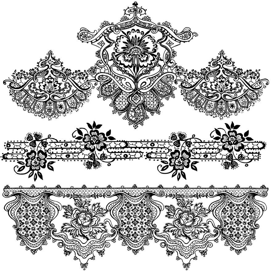 free wedding lace clipart - photo #46