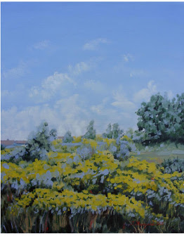 CAMPO CON FIORI GIALLI