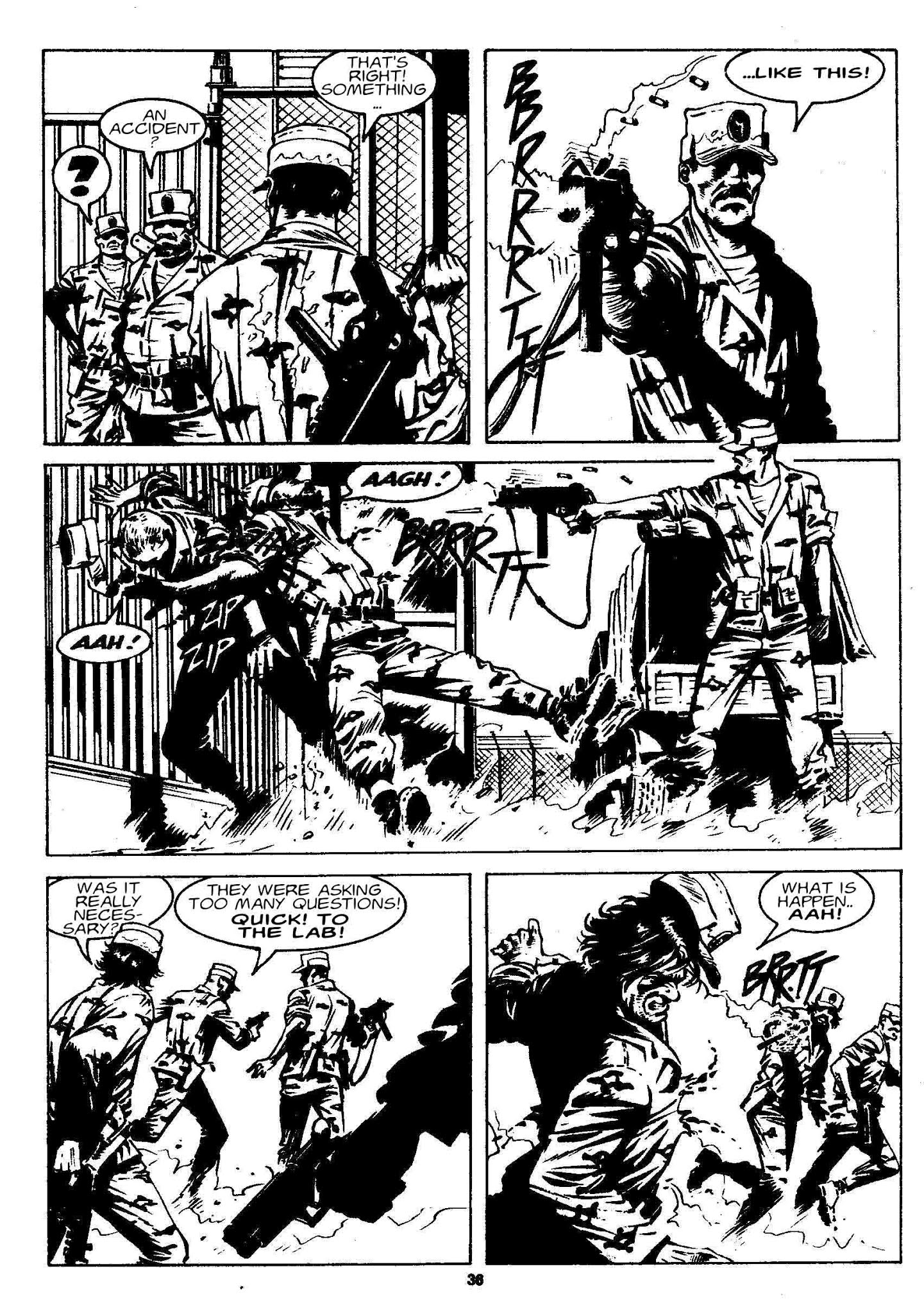 Read online Dampyr (2000) comic -  Issue #7 - 37