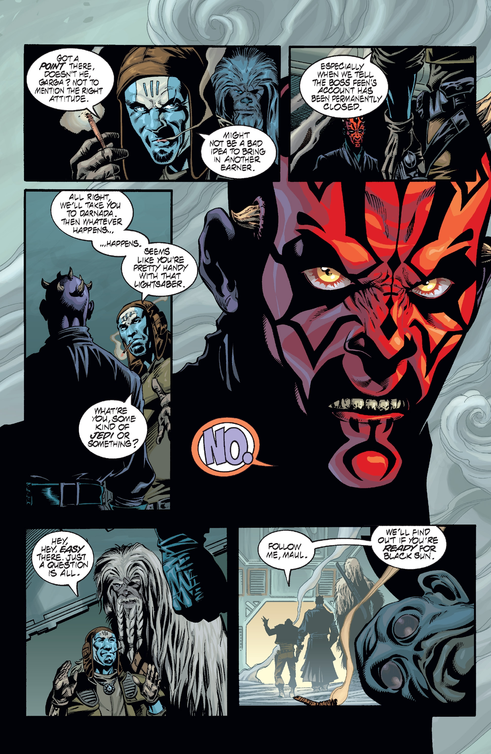 Read online Star Wars Legends: Rise of the Sith - Epic Collection comic -  Issue # TPB 2 (Part 2) - 71