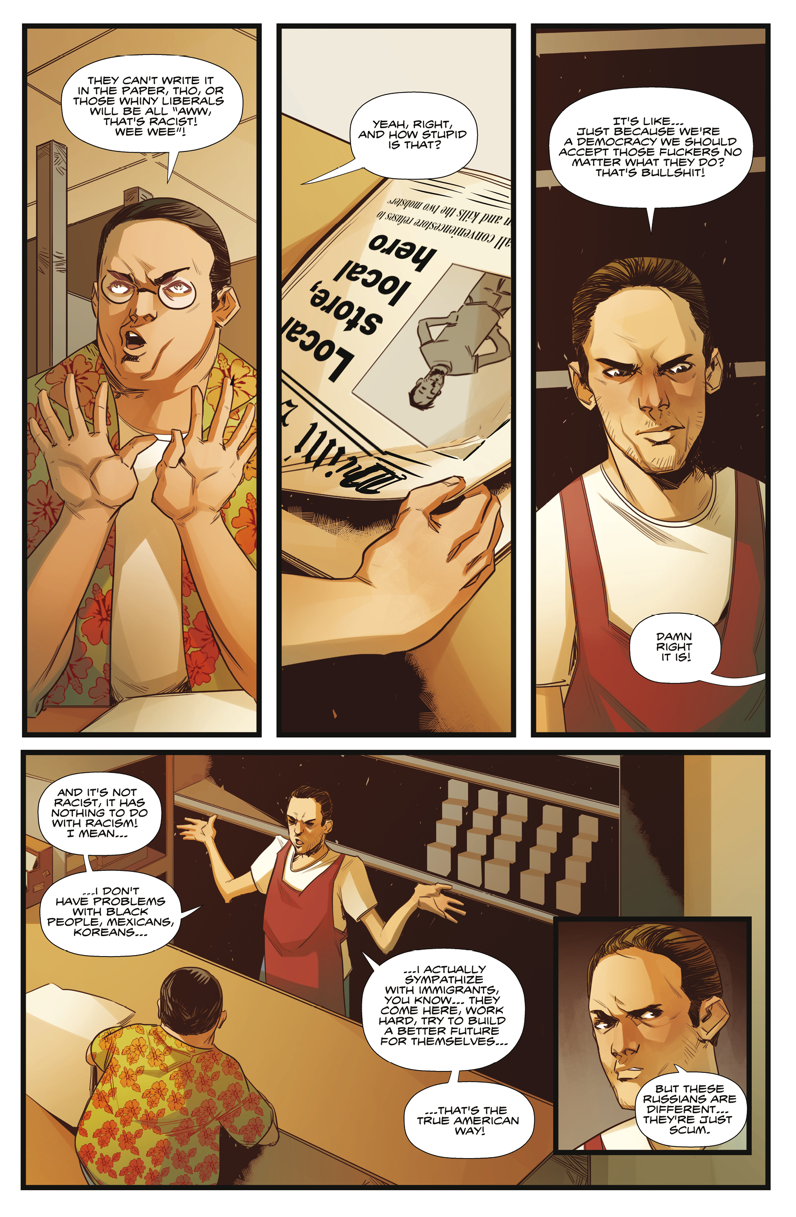 Read online Hotline Miami 2: Wrong Number comic -  Issue #3 - 11