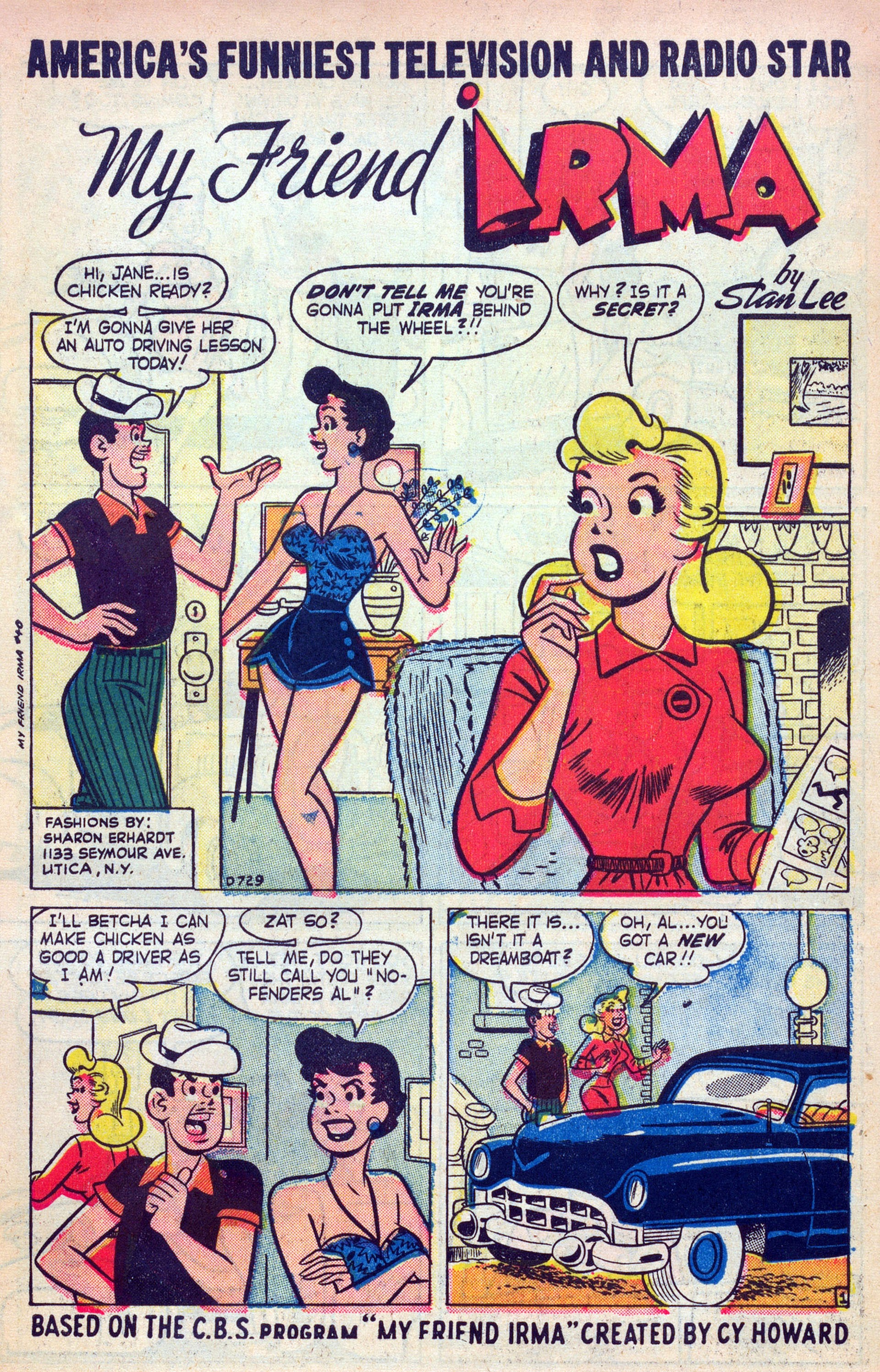 Read online My Friend Irma comic -  Issue #40 - 3