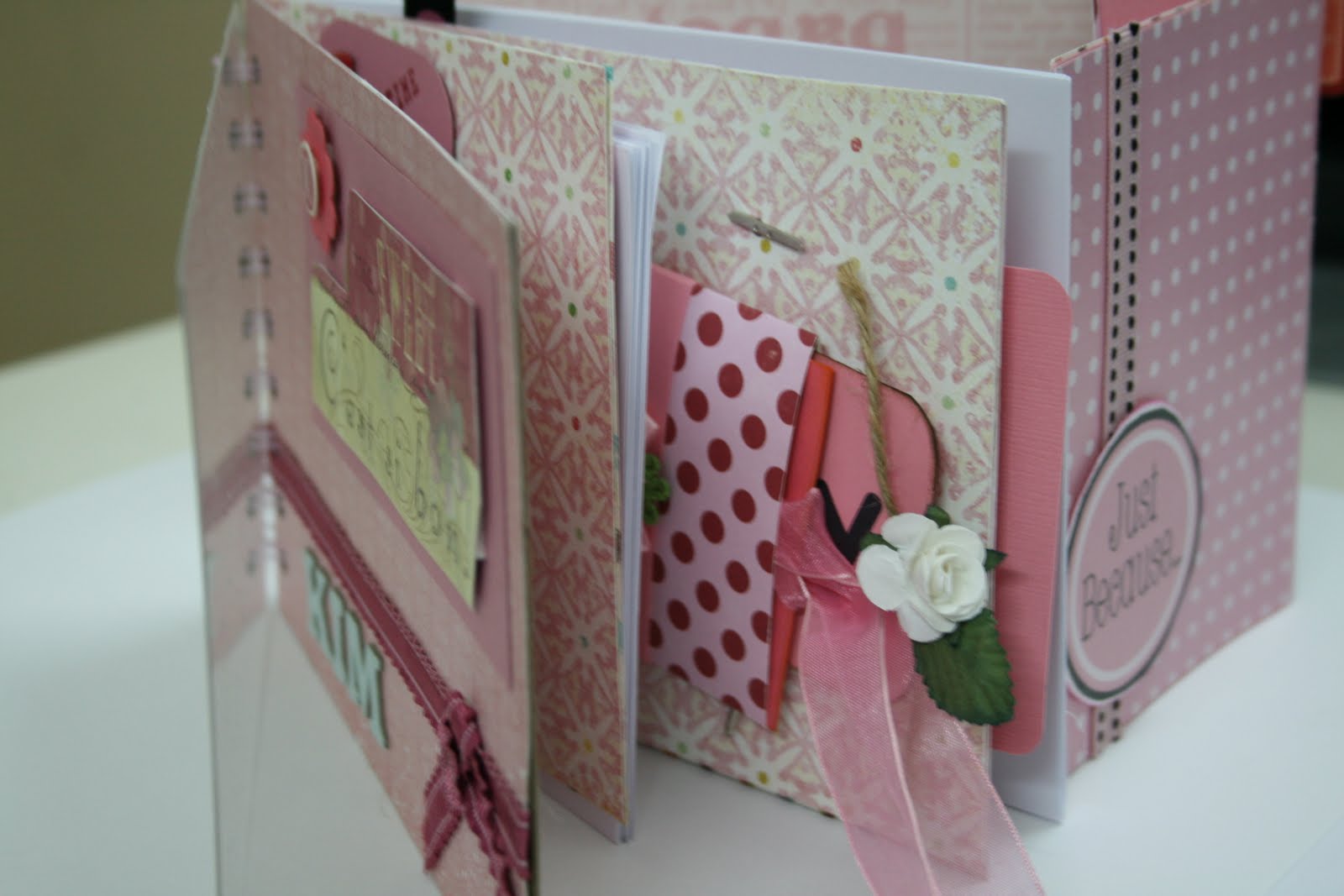 allthingspurple Scrapbooking a notebook