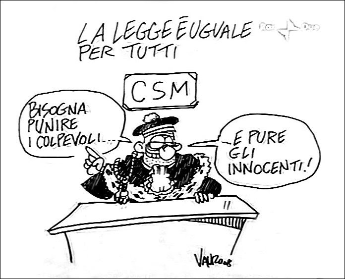 UGUALE PER TUTTI La giustizia del C.S.M. UGUALE PER TUTTI La giustizia del C.S.M.
