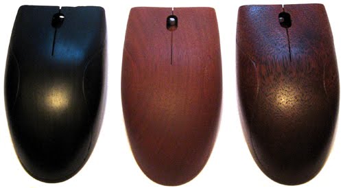 Wooden Mouse after polish
