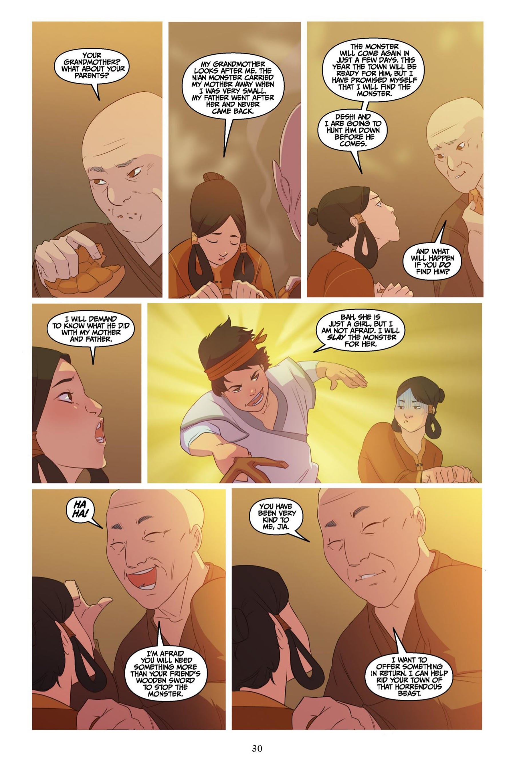 Read online Jia and the Nian Monster comic -  Issue # TPB - 31