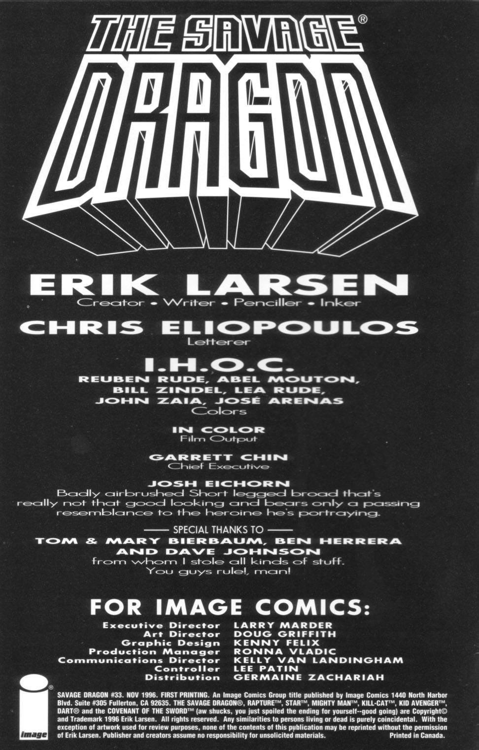Read online The Savage Dragon (1993) comic -  Issue #33 - 2