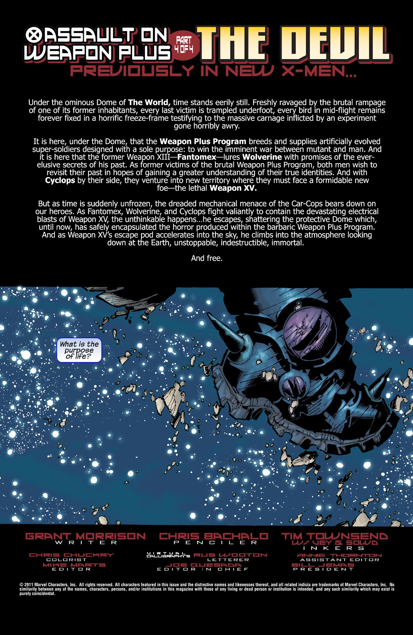 Read online New X-Men (2001) comic -  Issue # _TPB 5 - 141