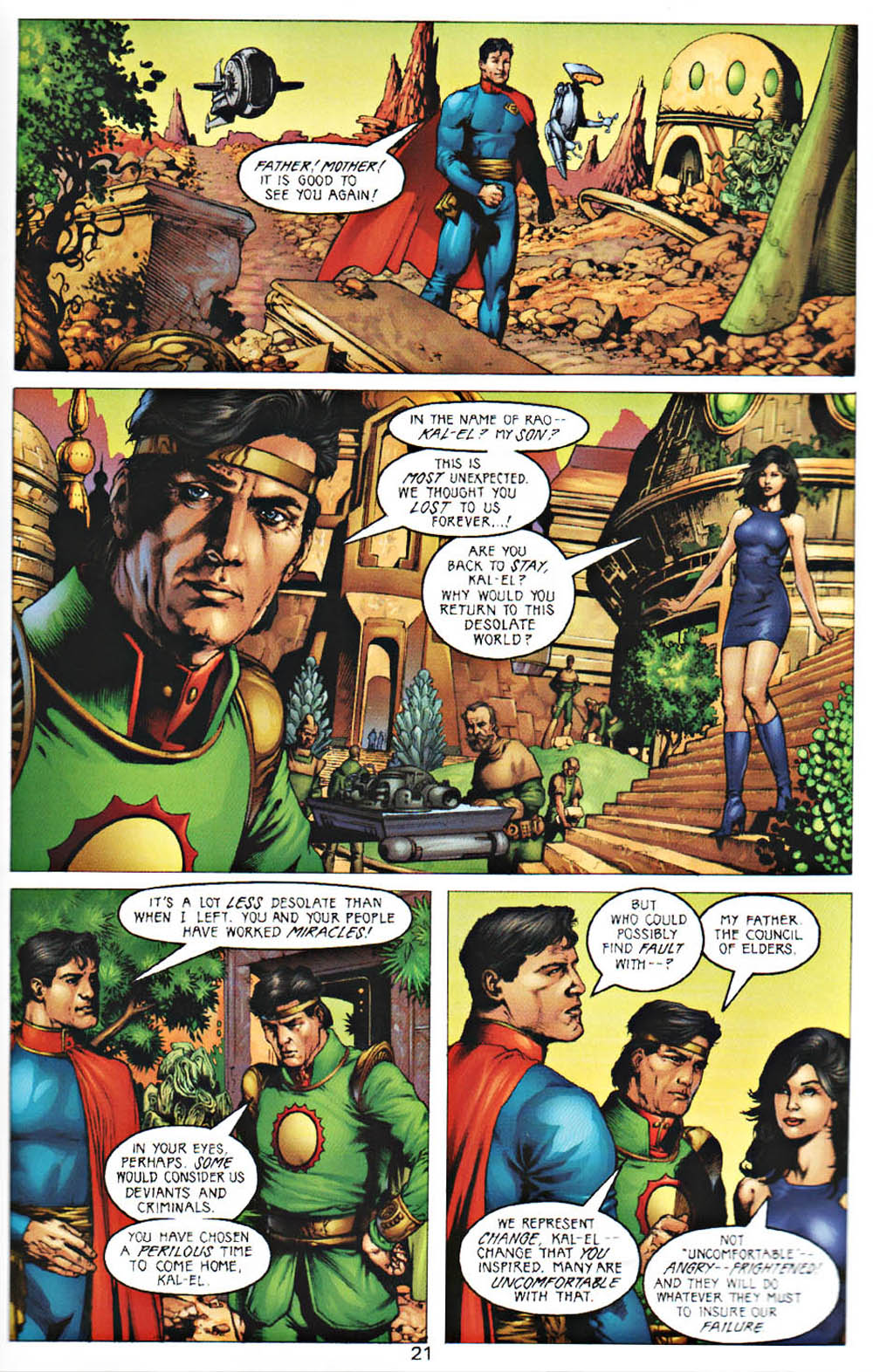 Read online Superman: Last Stand on Krypton comic -  Issue # TPB - 21