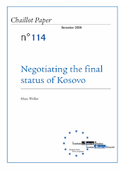 NEGOTIATING THE FINAL STATUS OF KOSOVO