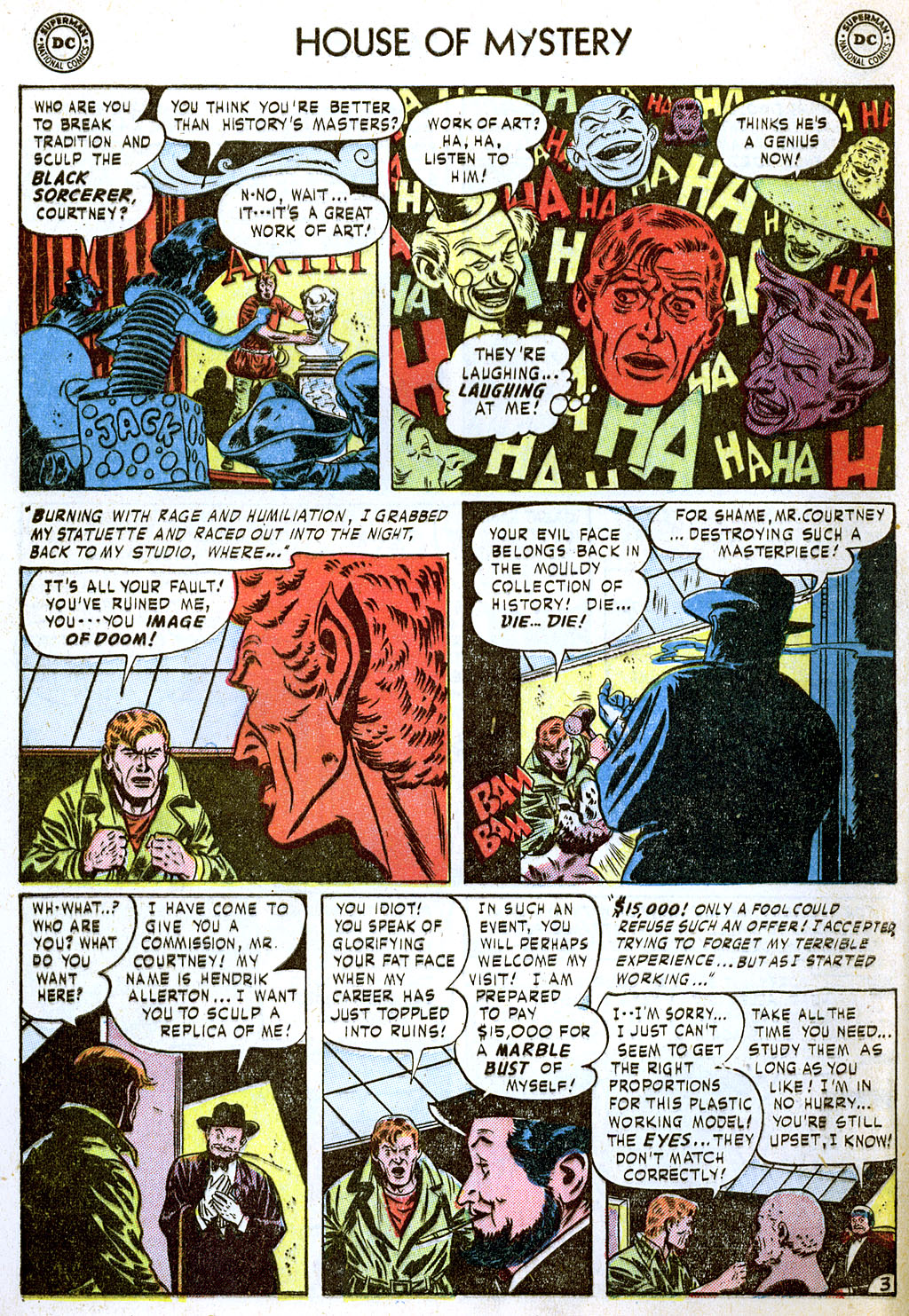 Read online House of Mystery (1951) comic -  Issue #6 - 5