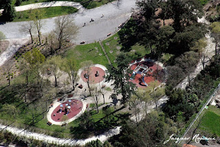 Photo aerienne aire de jeux Parc Bordelais