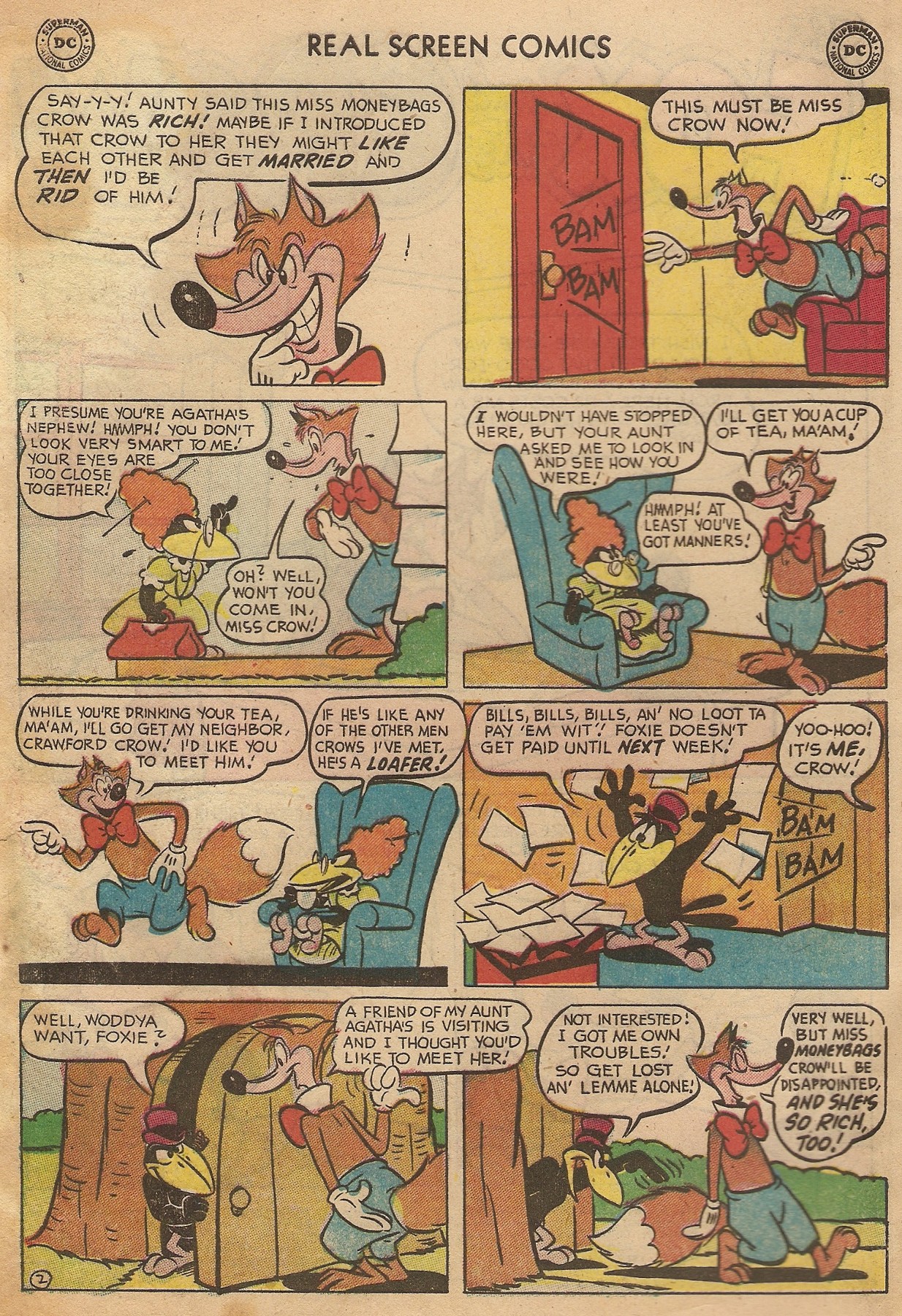 Read online Real Screen Comics comic -  Issue #54 - 4