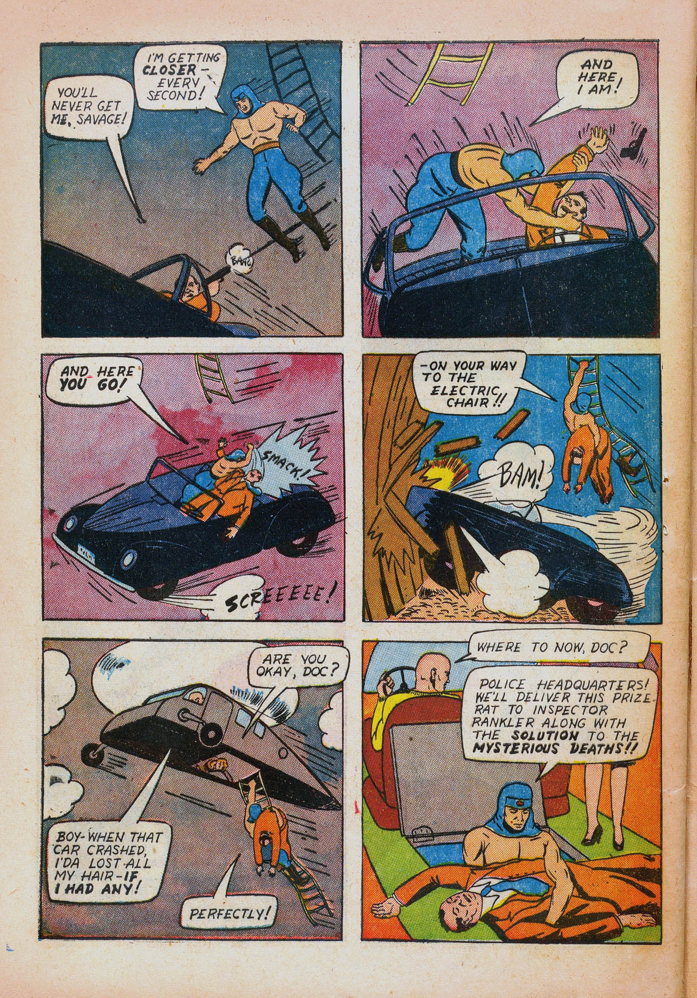 Read online Shadow Comics comic -  Issue #34 - 48