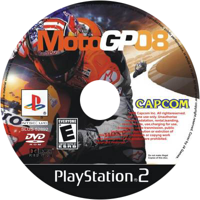 PS2 Game Disc Cover Art