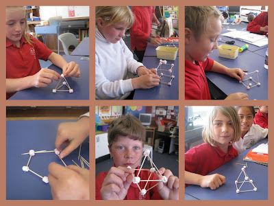 3d shapes names. Today we made models of shapes