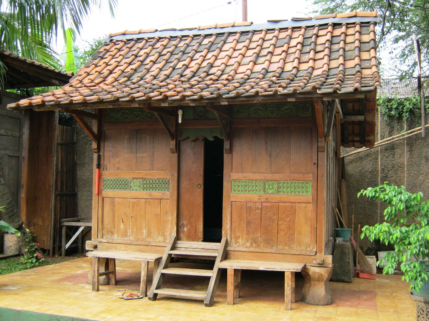 Desain Rumah Kayu Jati Jawa Tengah - Denah Rumah